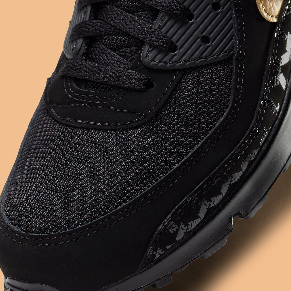 Nike Air Max 90 Black Gold DC4119-001 | SneakerNews.com