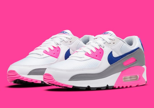 The Original Nike Air Max 90 “Laser Pink” For Women Returns October 8th