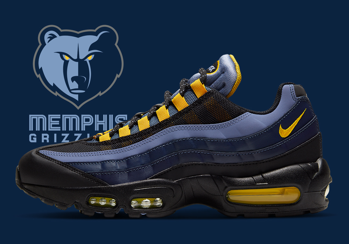 The Nike Air Max 95 Appears In "Memphis Grizzlies" Colors