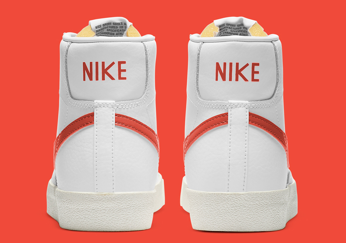 Nike Blazer Mid White Crimson BQ6806-110 | SneakerNews.com