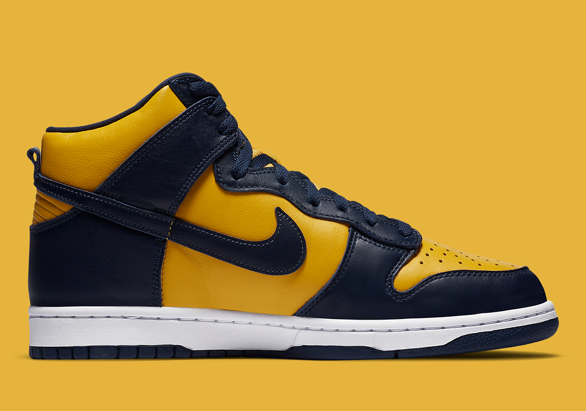 Nike Dunk High Michigan CZ8149-700 - Release Info | SneakerNews.com