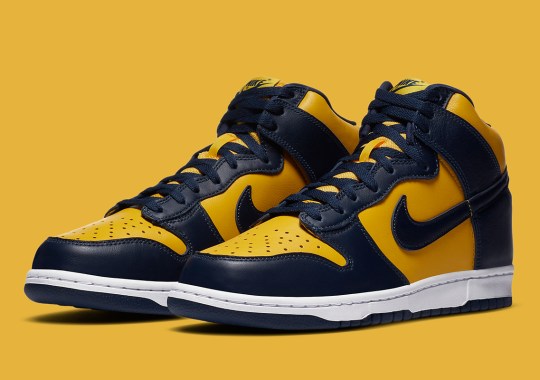 Where To Buy The Nike Dunk High SP “Michigan”