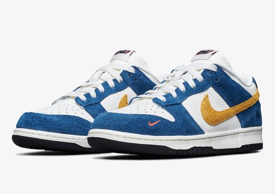 Official Images Of The Kasina x Nike Dunk Low “Industrial Blue”