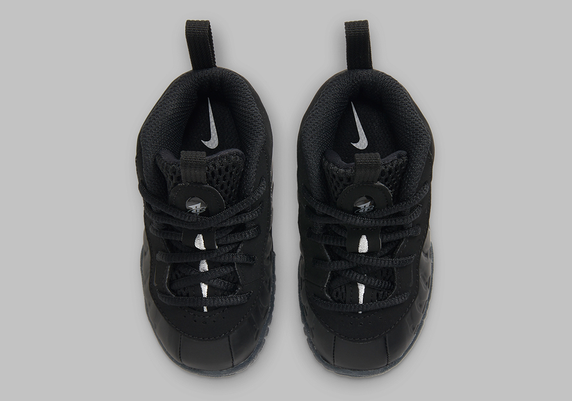 Nike Little Posite One Black Anthracite Wolf Grey 644791-014 |  SneakerNews.com