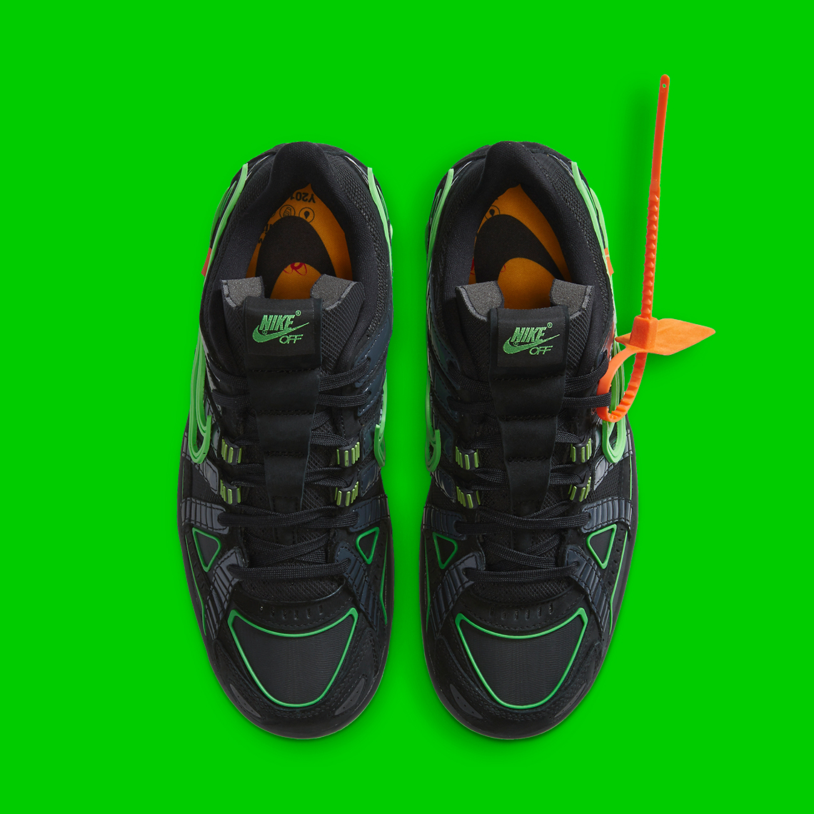 Nike x Off White Toddler Rubber Dunk - Green Strike / Black