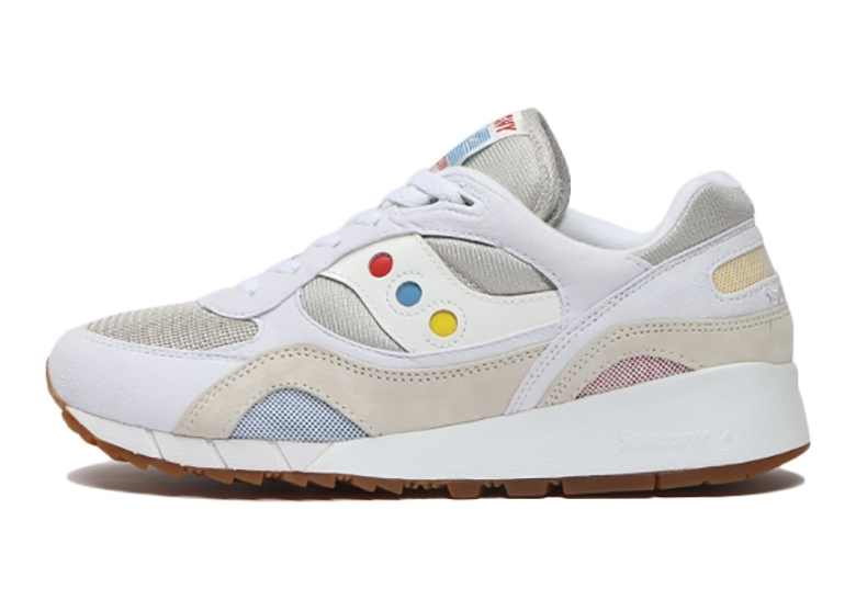 Saucony Shadow 6000 White Multi Color 3