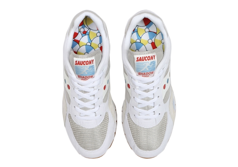 Saucony Shadow 6000 White Multi Color 6