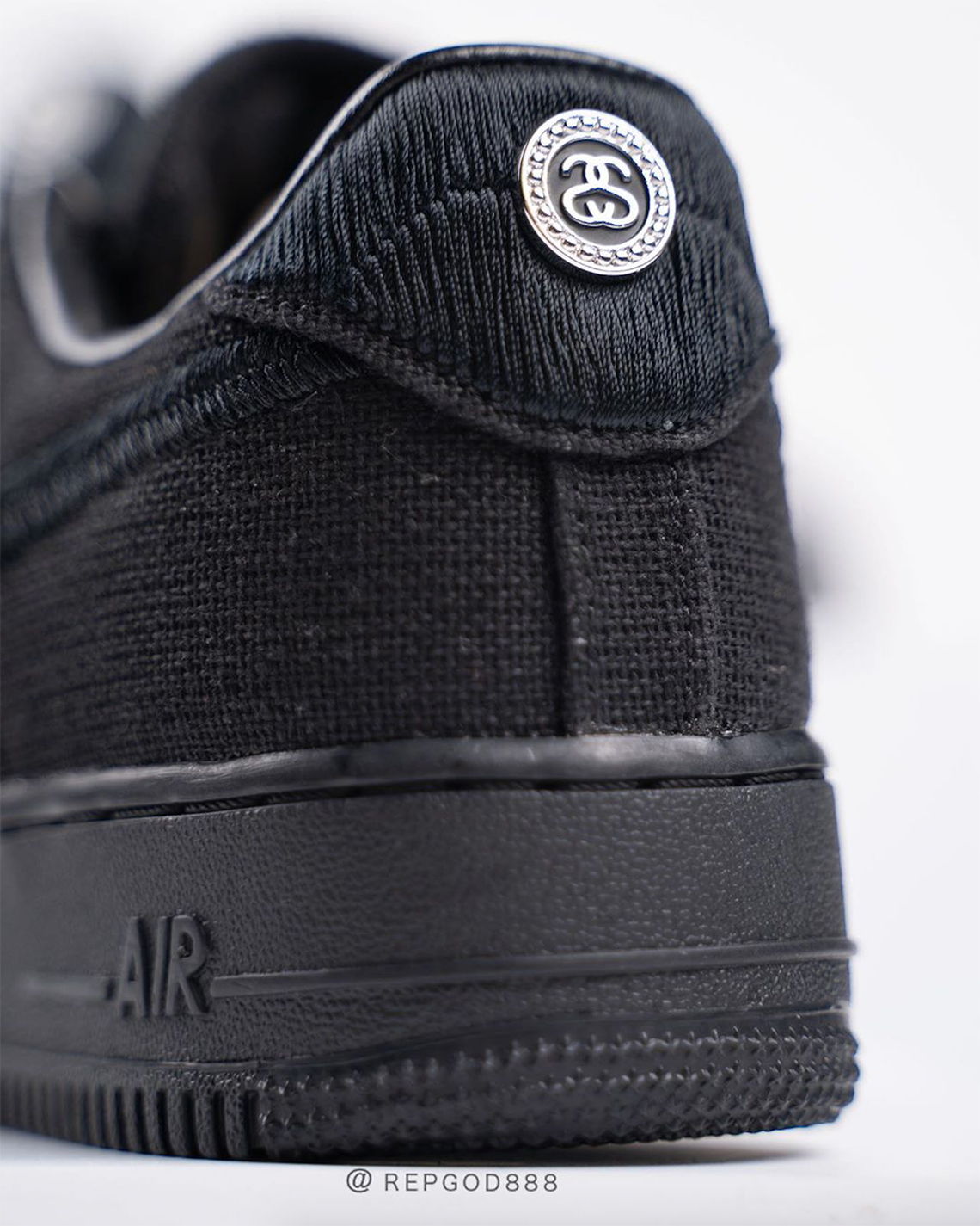 Stussy Nike Air Force 1 Black CZ9084-001 Release Info