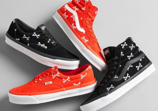 WTAPS And Vans Revisit Past Motifs With A Crossbones-Adorned Set Of Sk8-His and Eras