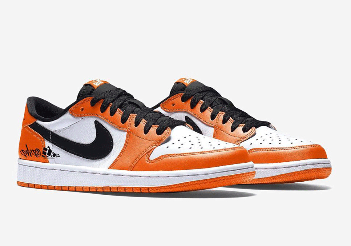 jordan low orange