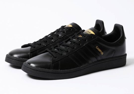 Beauty & Youth Dresses The adidas Campus In Glossy Black Leather