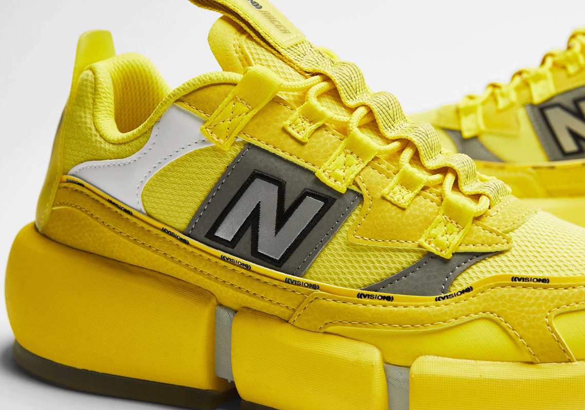 Jaden Smith New Balance Vision Racer Yellow 2020 | SneakerNews.com