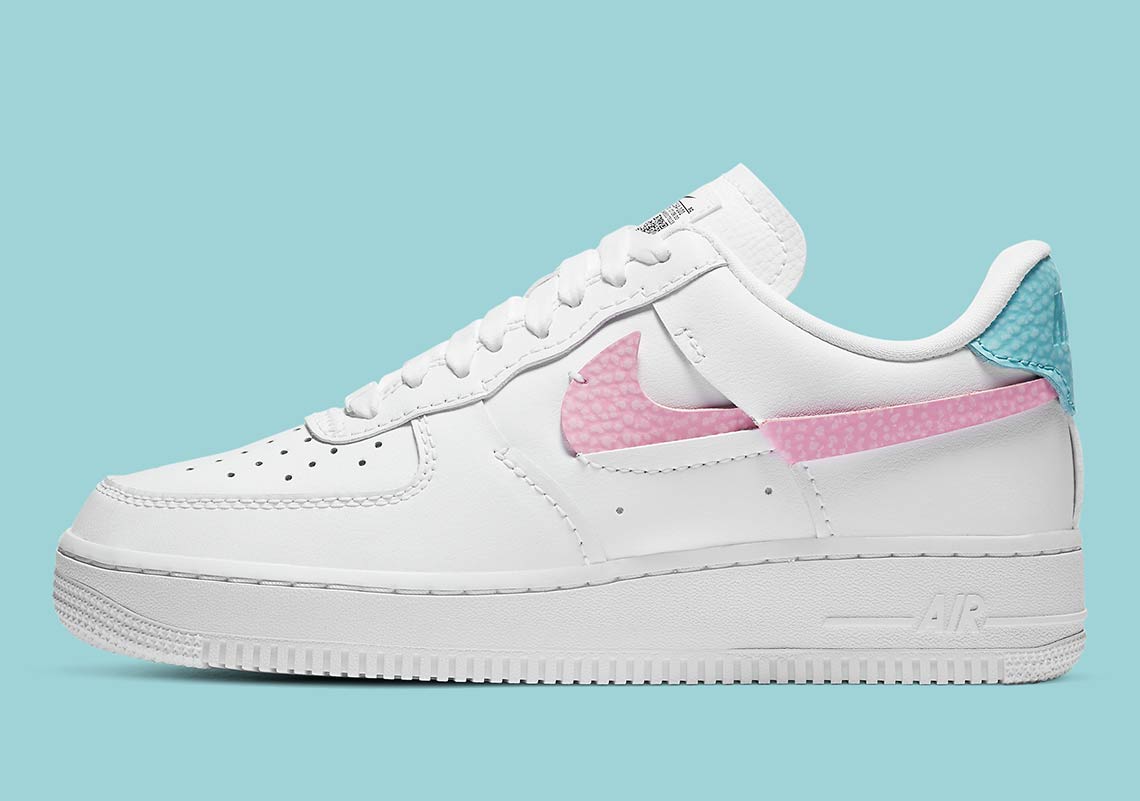 nike womens air force 1 pink