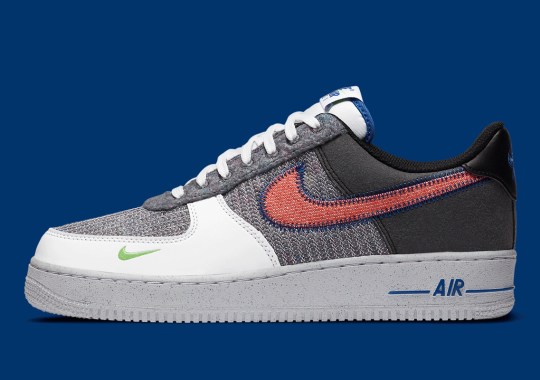 The Nike Air Force 1 Low Emerges In An Upcoming Cut-And-Sew Style