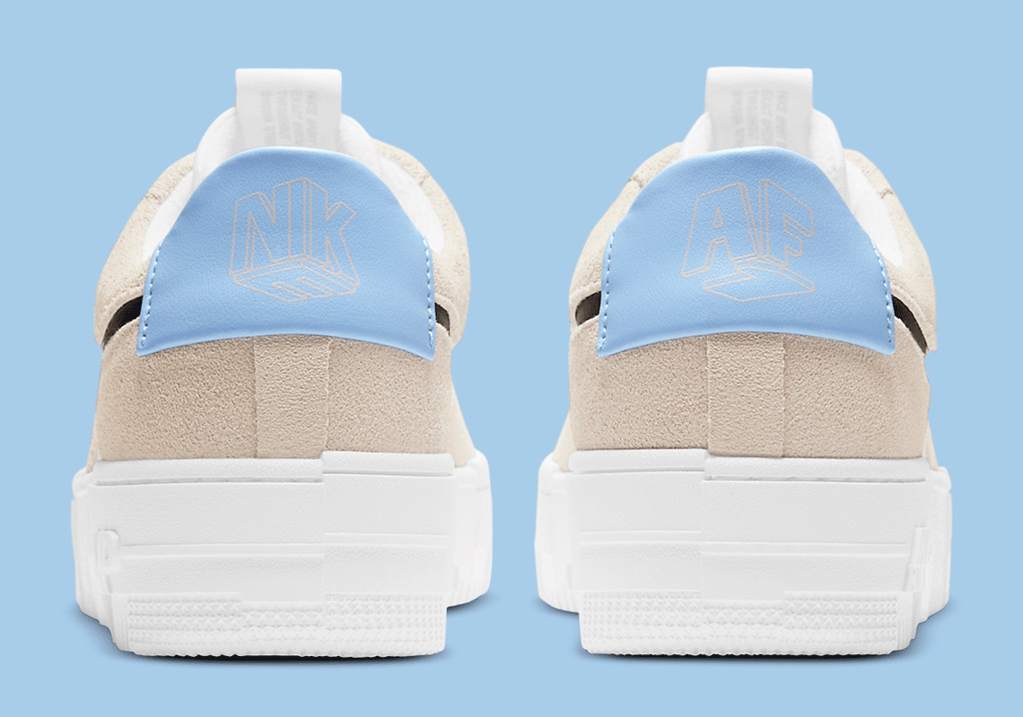 the air force 1 pixel color desert sand on goat