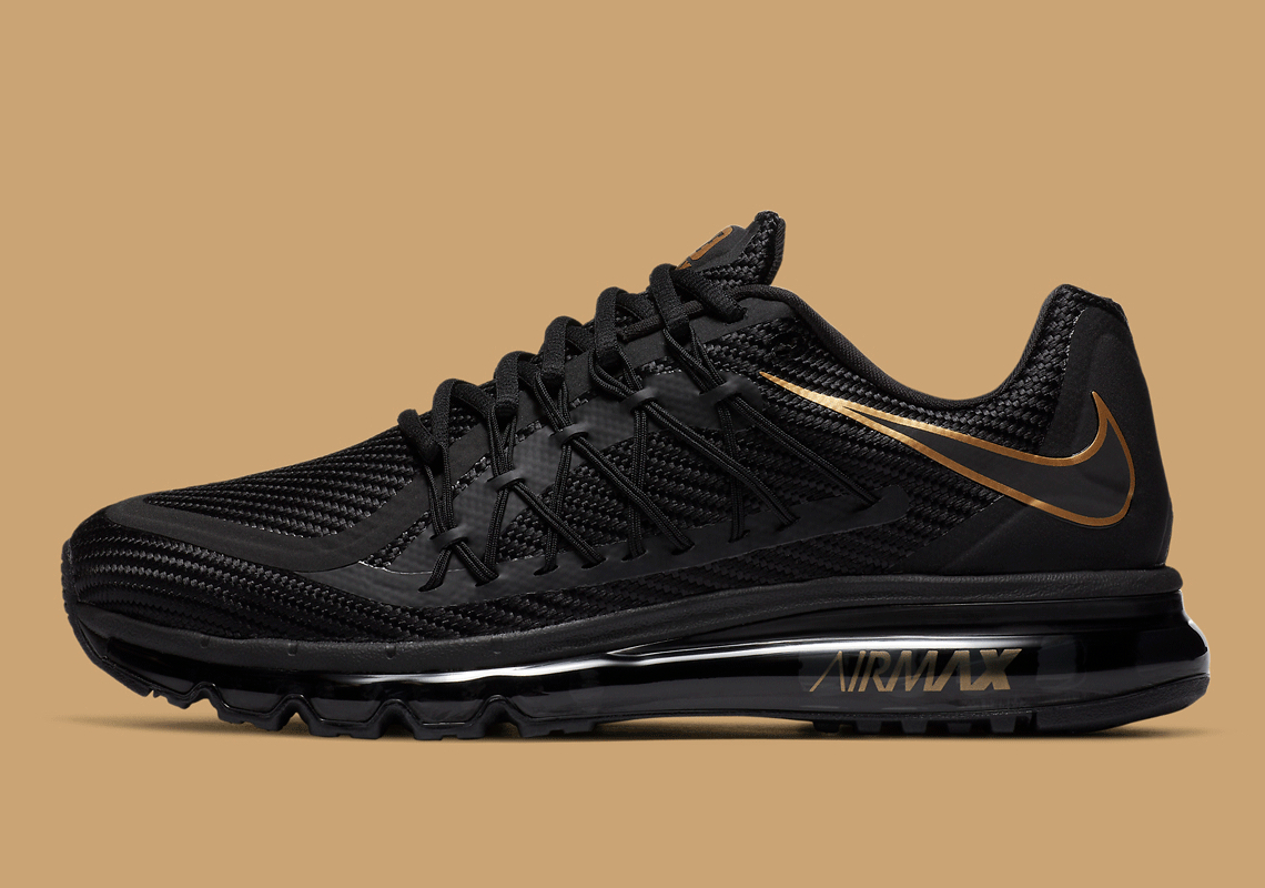 Nike Air Max 2015 Black Gold DC4111-001 Release | SneakerNews.com