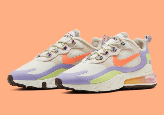 This Fleece-Lined Nike Air Max 270 React Features Native Patterns