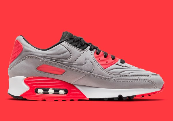 Nike Air Max 90 QS Lux Bright Crimson CZ7656-001 | SneakerNews.com