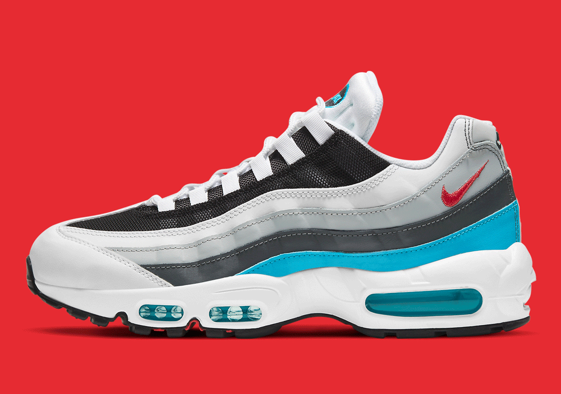 Nike Air Max 95 Red Carpet Glass Blue 