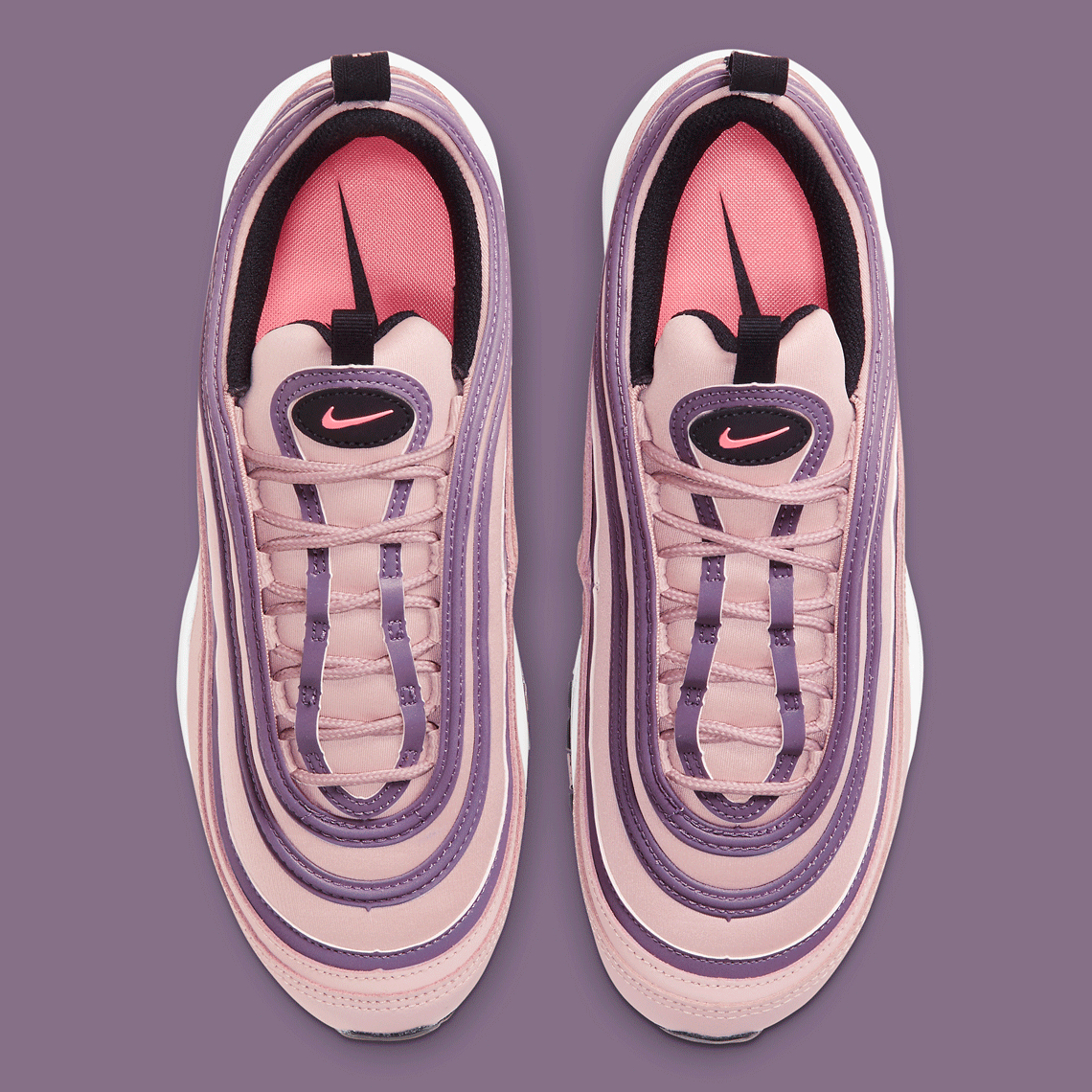 pink and purple nike air max 97