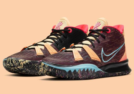 The Nike Kyrie 7 “Soundwave” Is Loosely Inspired By Travis Scott’s Cactus Jack Collaborations