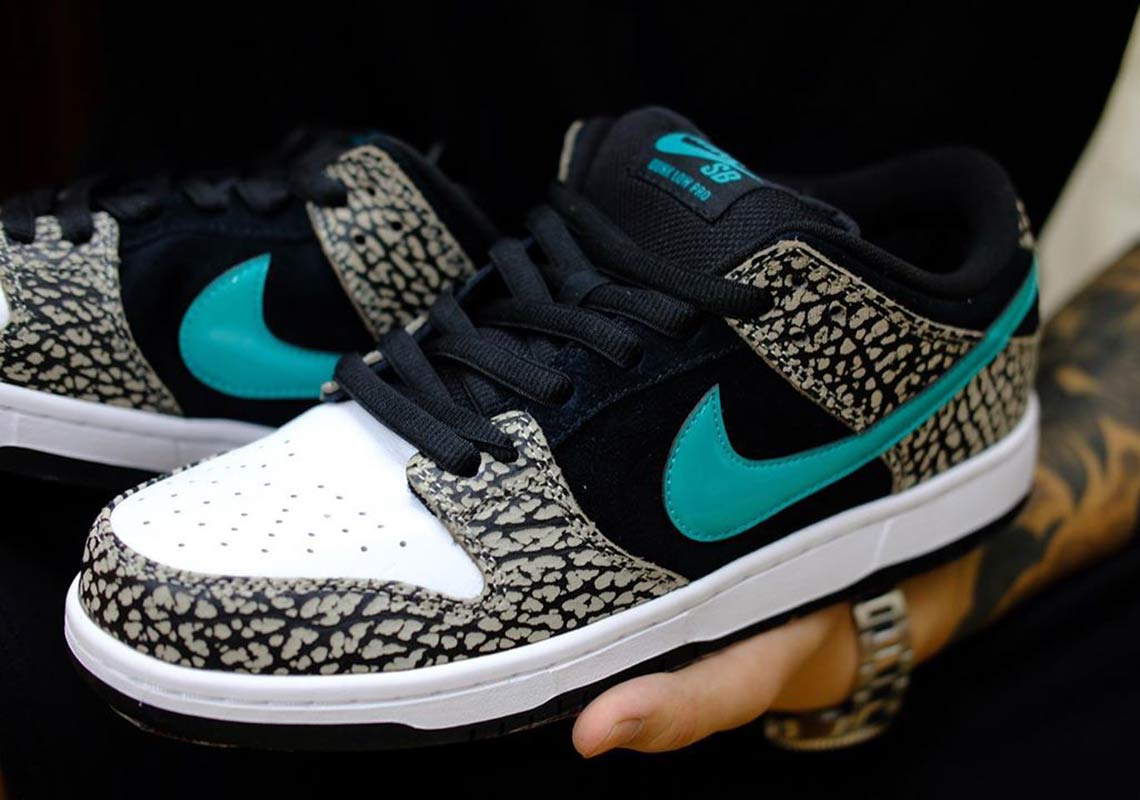 Best Look Yet At The Nike SB Dunk Low "atmos Elephant"