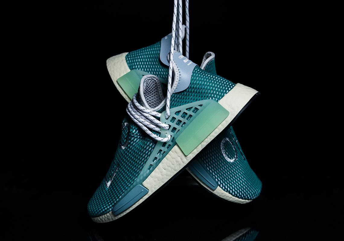Adidas NMD Hu Pharrell 'Dash Green' 9