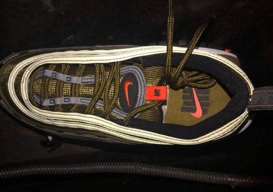 First Look At The Upcoming UNDEFEATED x Nike Air Max 97 “Militia Green”