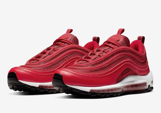 The Nike Air Max 97 Appears In A Women’s “University Red” Colorway