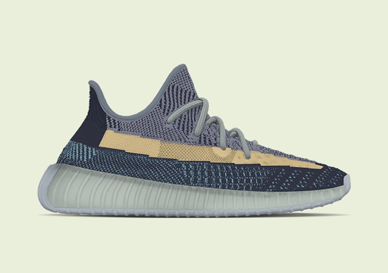 adidas Yeezy 350 Ash Blue GY7657 Release Date | SneakerNews.com