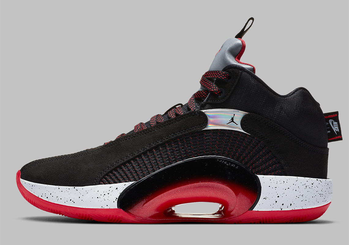 The Air Jordan 35 Suits Up In Classic Bred