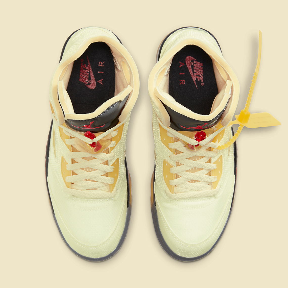 Off-White Air Jordan 5 Fire Red DH8565-100 Release Date