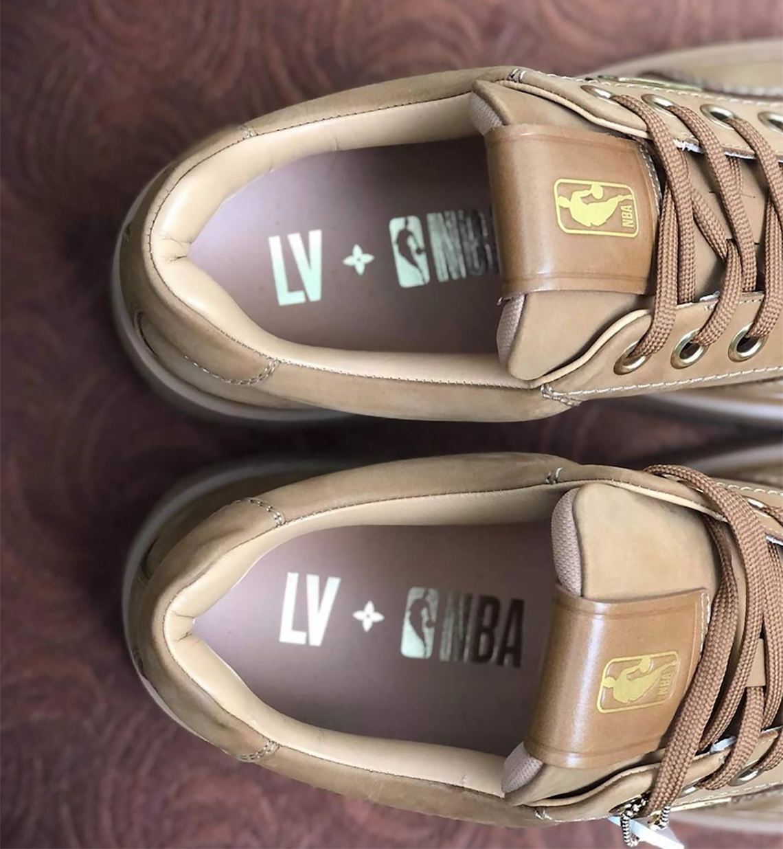 Louis Vuitton x NBA Brown 2020 Nubuck Hiking Boots11