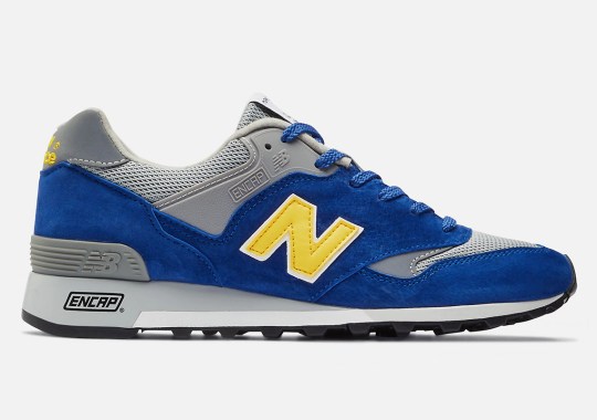 A Warrior Friendly New Balance Made In UK 577 Appears In Supple Suede And Mesh