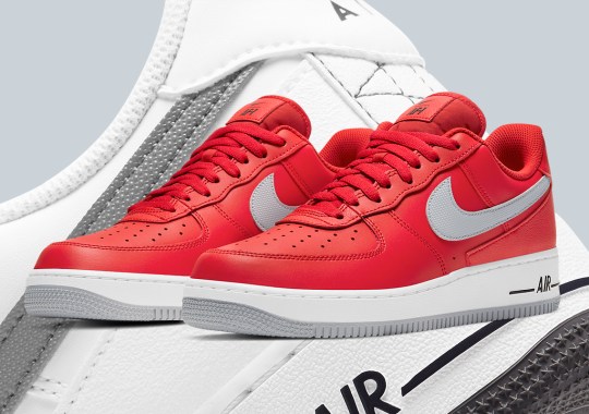 This Nike Air Force 1 Adds Additional Leather Panels At The Heel