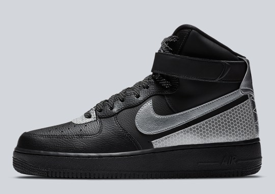 This Black Leather Nike Air Force 1 High Gets 3M Protection
