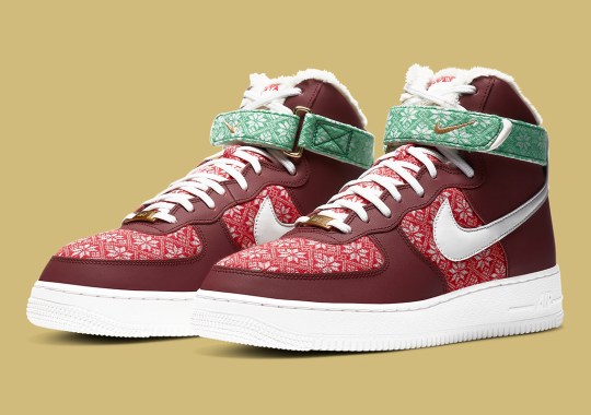 The Nike Air Force 1 High “Ugly Sweater” Is Coming For Christmas