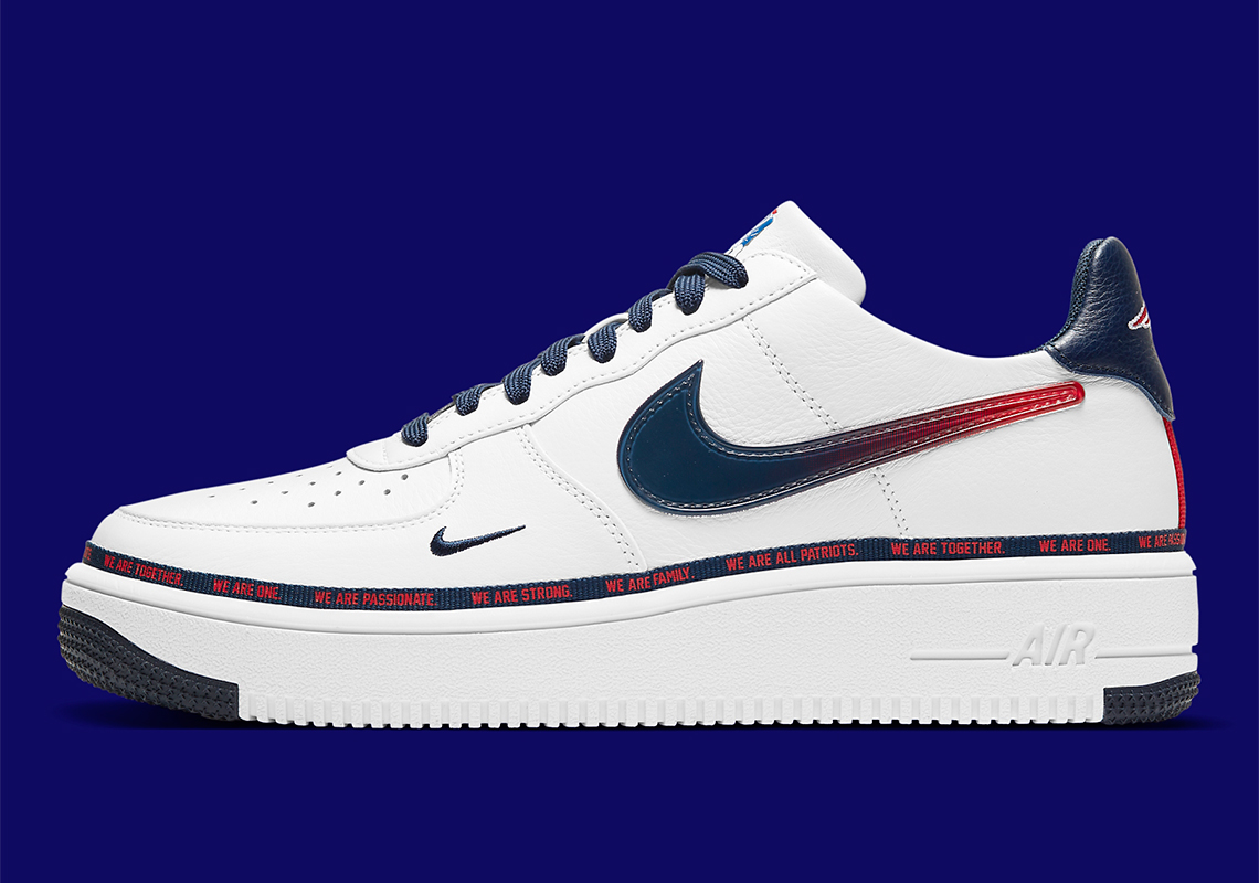 Nike Air Force 1 Low New England Patriots Db6316 100 1