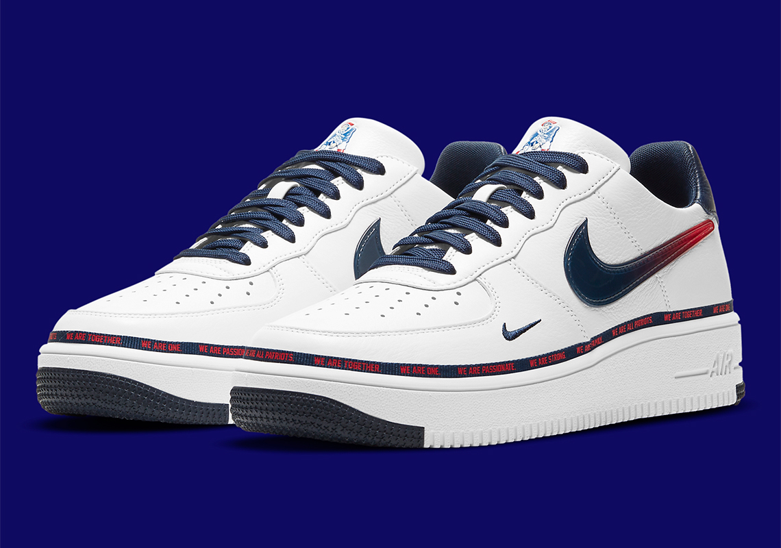 Nike Air Force 1 Low New England Patriots Db6316 100 7