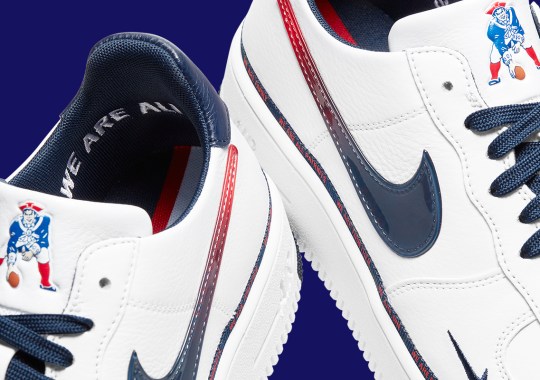 Nike Honors New England Patriots’ 6 Championships With The Air Force 1 Low Ultra