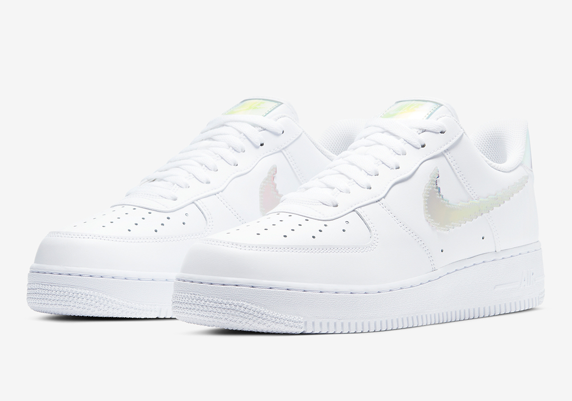 air force 1 low iridescent swoosh