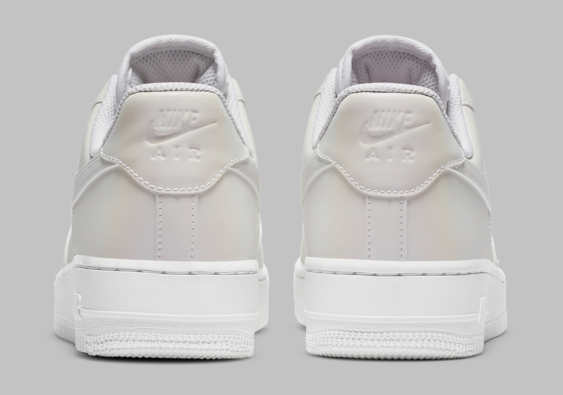 air force 1 white gray reflective