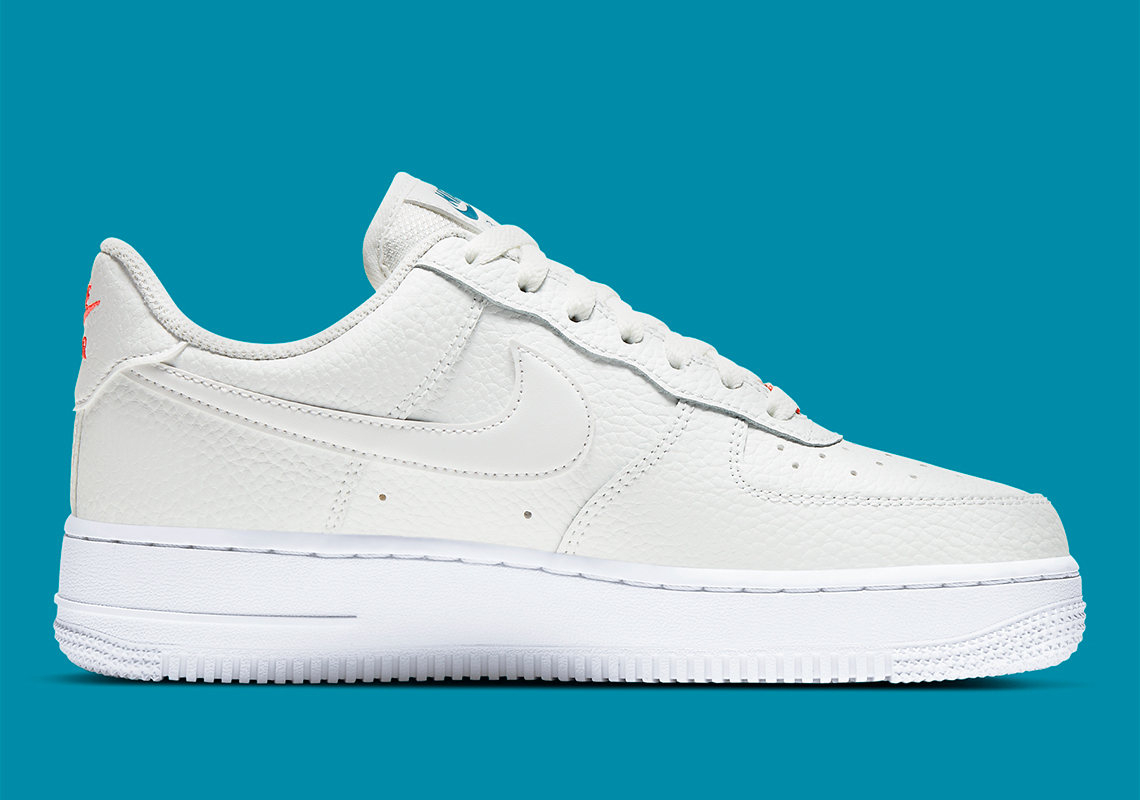 Nike Air Force 1 Summit White Summit White Solar Red Ct1989 101 4