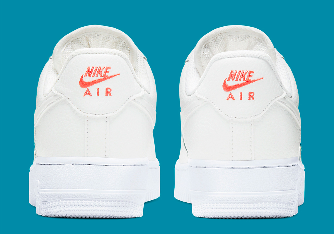 Nike Air Force 1 Summit White Summit White Solar Red Ct1989 101 8