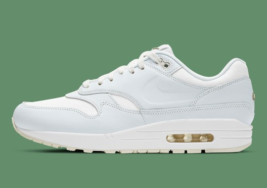 Nike Air Max 1 “Asparagus” Replace The Swoosh With A Debossed Silhouette