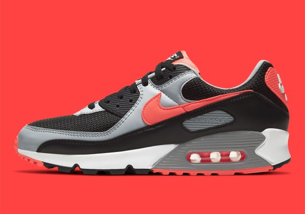 Nike Air Max 90 Black Radiant Red CZ4222-001 | SneakerNews.com