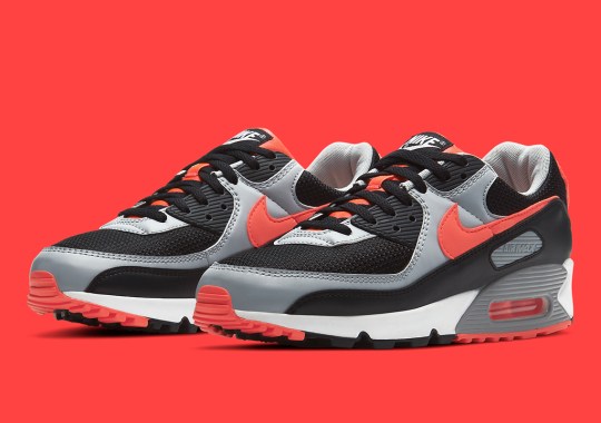 Nike Adds A Metallic Spin To The Air Max 90 “Infrared”
