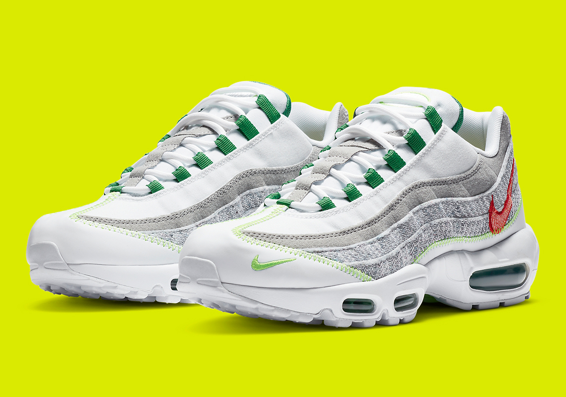 Nike Dresses The Air Max 95 With Fleece Exteriors and Enlarged Swoosh Logos