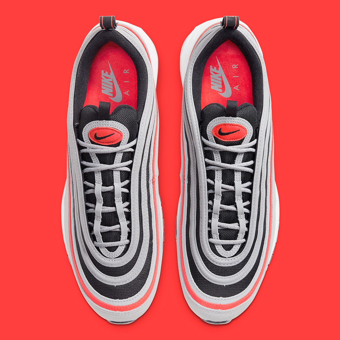air max 27 wolf grey red