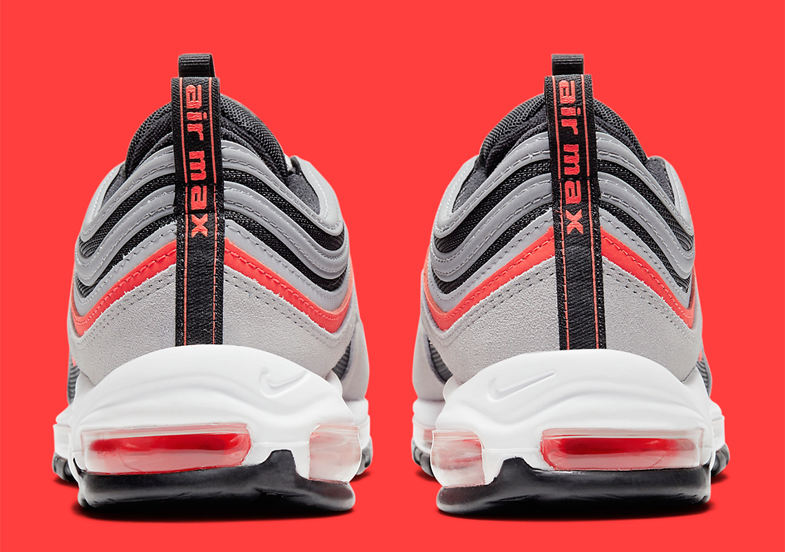 Nike Air Max 97 Wolf Grey Radiant Red 